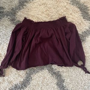 FREE PEOPLE OFF SHOULDER TOP